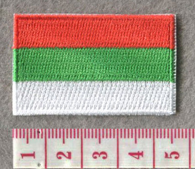 Bulgaria Country MINI Flag 1.8"W x 1.102"H Patch