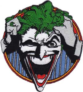 DC Comics Batman The Joker Laughing Patch