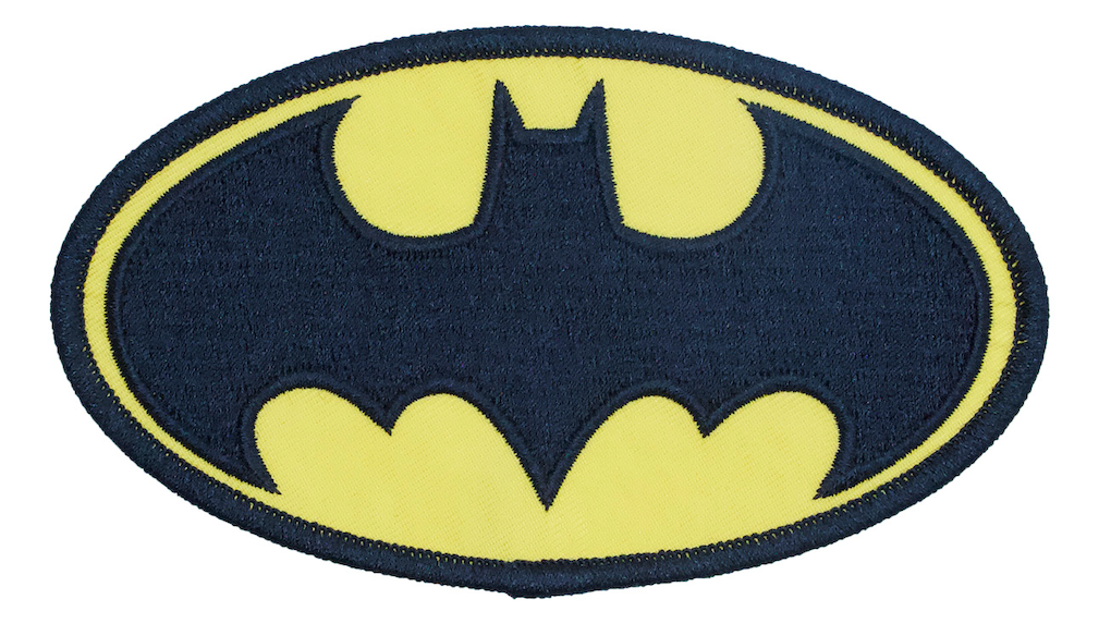 DC Comics Patch Batman Logo Embroidered