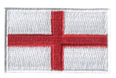 England Country MINI Flag 1.8"W x 1.102"H Patch