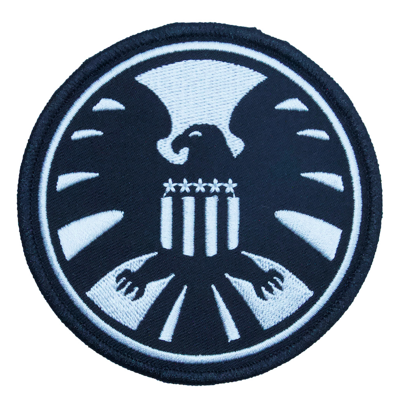 Marvel Comics Agents Of Shield Round Embroidered Patch