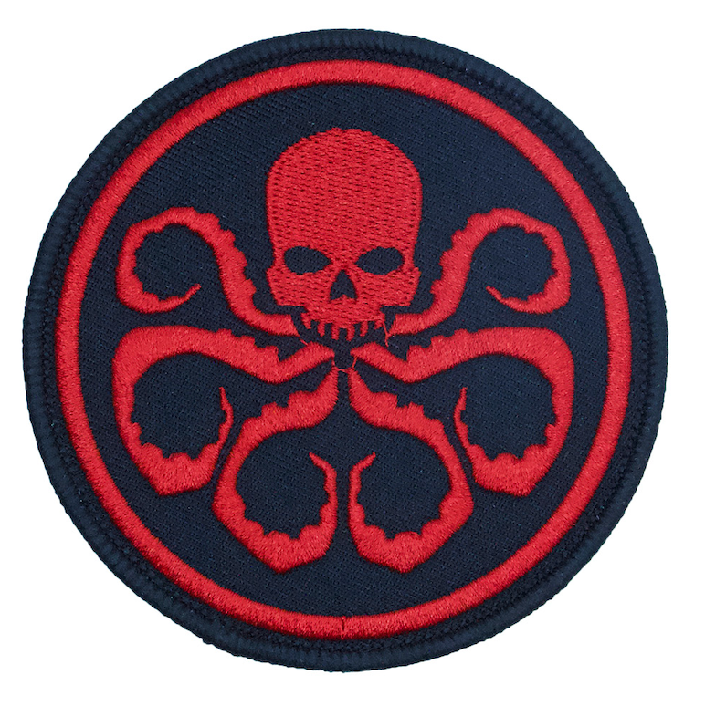 Marvel Comics Hydra Logo Crest Patch