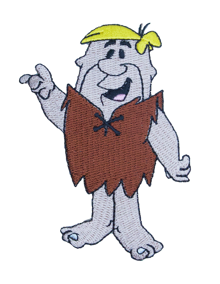 Officially Licensed The Flintstones Barney Rubble Embroidered Patch